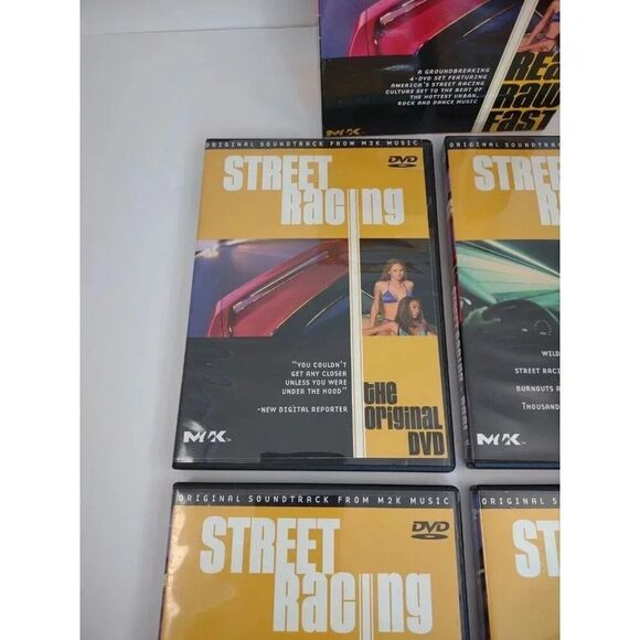 Street Racing: Real, Raw, Fast - Boxed Set (DVD, 2002, 4-Disc Set) - Picture 4 of 16